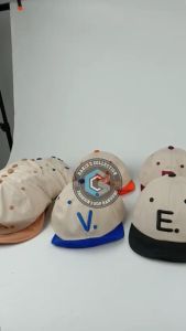 TOPI BAYI INISIAL NAMA TOPI ANAK TULIS NAMA TOPI BASEBALL HURUF A-Z TOPI BAYI CUSTOM NAMA ALFABETH USIA 0-2 TAHUN