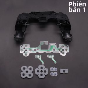 Khung Giữa Tay Cầm Điều Khiển PS5 Với Màng Dẫn Điện & Đệm Cao Su Tương Thích Với BDM-010 BDM-020 BDM-030 V1 V2 V3