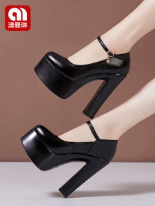 AOMANLIN | Waterproof Platform High Heels for Qipao 15cm
