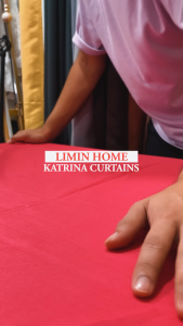 LIMIN 8FT US Plain Soft Breathable Curtain for Window | 8 Ring | 8 feet | Living Bedroom Kurtina
