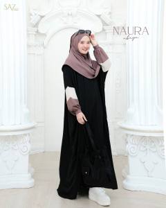 NAURA ABAYA NAURA DRESS BY SAZ DAILY ABAYA MURAH GAMIS MURAH