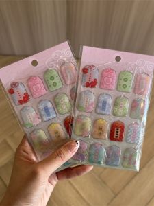 Blessing Waterproof Crystal 3D Embossed Sticker