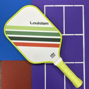 2025 new stripe series fiberglass PP honeycomb inner core Pickleball Paddle