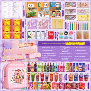Mini Bookbag Toy Set for Girls