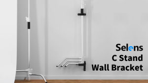 Selens CJ360 C Stand Magic Legs Holding Storage Bracket Heavy Duty Camera Photography Light Stand Wall Bracket Max Load 80kg For Photographic Studio Light Stand Equipment Collect Storage