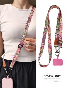 ZHENGEGE | Premium Adjustable Wide Womens Shoulder Phone Strap Long Theft-proof
