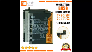 Baterai Battery Original BN59 / BN-59 Compatible Hp Xiaomi Redmi Note 10 4G / Redmi Note 10S / Pocophone Poco M5s