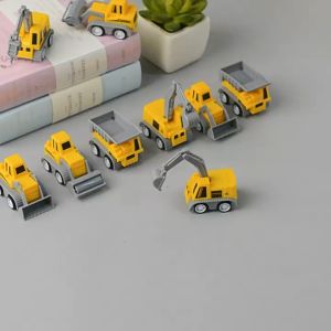 🔥SG LOCAL STOCK🔥Goodie Bag Filler Creative mini Construction truck push pull toy Children Toy Children Days Gift Birthday Christmas Gift New Year Gift
