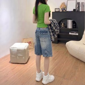 AIYITI | Slimming Blue Women Denim Shorts
