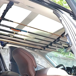 2pcs Fishing Car Rod Carrier Fishing Rod Strap / Booms Fishing VRC Vehicle Rod Carrier / Car Rod and Reel Roof Rack