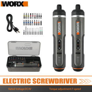 Worx | Worx 4V Electrical Screwdrivers Set WX242 Portable Smart Cordless Power Screw Driver Mini Electric Drill Home Repair Power Tool