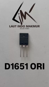 D1651 ORIGINAL TRANSISTOR D1651 ORI 2SD1651 ASLI D 1651 ups stabilizer