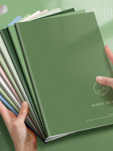 Minimalist Forest Style Student Notebook