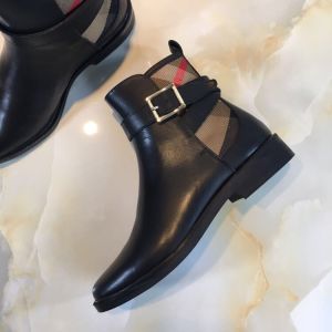 Chelsea 2025 New Martin Boots Womens Soft Leather Flat Bottom Versatile British Style Short Boots Autumn Winter Fleece Lined