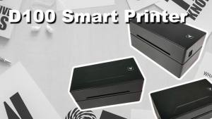 Marklife D100 Bluetooth Thermal Label Printer Wireless Small Shipping Label Printer 4X6 Compatible with iOS Android Mac Window