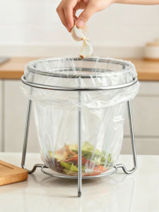 BANGJIE | Stainless Steel Simple Trash Stand