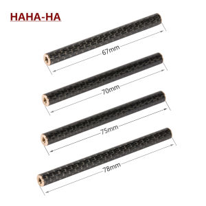 1 Set 67/70/75/78mm Carbon Fibre Chassis Braces with M3 Washer for 1/10 RC Crawler SCX10 PRO Gspeed LCG Rigs Shafty Comp Builds