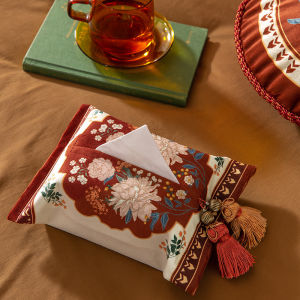 เคสถ้วยกระดาษแบบฝรั่งเศสและอเมริกันสำหรับรถยนต์ กล่องกระดาษชำระแบบดึงได้สำหรับห้องนั่งเล่นและโต๊ะกาแฟในบ้าน