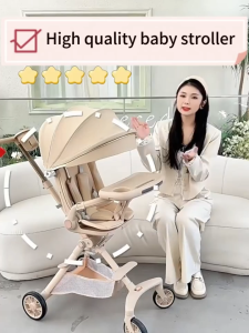 Folding seats and two-way baby strollers for lightweight for baby children