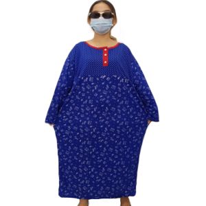 baju tidur wanita murah dewasa kekinian gamis jumbo bb max 87kg bahan kaos serian tua motif acak