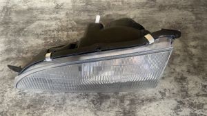 LAMPU DEPAN HEAD LAMP HEADLAMP LAMPU UTAMA DAIHATSU ESPASS S91 S92 ESPAS S 91 S 92 ORIGINAL MERK DMAC D-MAC D MAC KANAN / KIRI HARGA SATUAN
