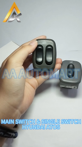 WARRANTY Hyundai Atos Power Window Switch - Main & Sub Switch / Suis Tingkap ( Right Hand Drive / Made in Malaysia )