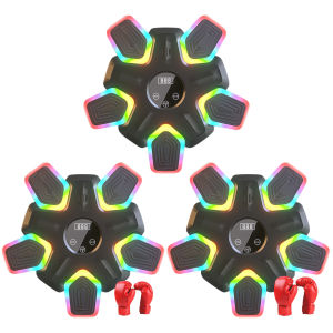 【New Arrival】Music Boxing Machine Boxing Reaction Wall Target Wall Mounted Smart Bluetooth-Compatible Boxing Machine for Home Workout