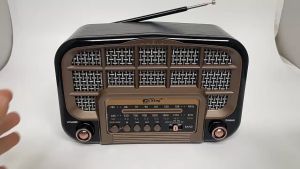 ลำโพงวิทยุโซลาร์เซลวินเทจ รุ่น 168 ประโยชน์เพื่อการบรรเทิง ดูหนัง ฟังเพลง สังสรรค์ ฟังข่าวสาร หรือ ตกแต่งบ้านและร้านค้าได้