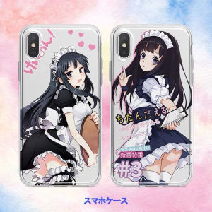Japanese  Cute Girl Pixiv Phone Case For iPhone 17 Air 16 E 15 14 13 12 11 Pro Max Plus X XS XR 7 8 Plus Y2K Sweet Soft Cover