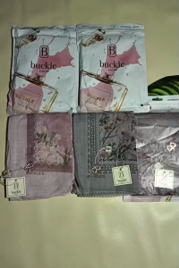 Paket Usaha Hijab Azara Buckle Scarves HIJAB Buckle Scarves Motif Pouch Jilbab Motif Pouch