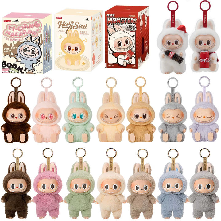 Popmart Labubu The Monsters Serie Blind box Manga Figurine Collection Cute Doll Collect Desktop Decoration Birthday Girl Gifts