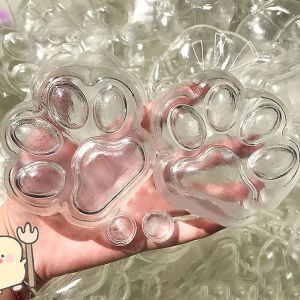 ลูกบอลหนังกรงเล็บแมวขนาดยักษ์โปร่งใสแบบทำมือของเล่นผ่อนคลายกรงเล็บแมวสำหรับเป็นของขวัญสำหรับเด็ก