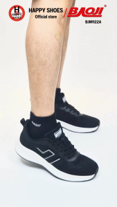 [🥇บาโอจิแท้100%🔢เบอร์พิเศษ46-47🆓ฟรี...ถุงเท้า 1 คู่] BAOJI รุ่น BJM1122A รองเท้าผ้าใบชาย รองเท้าทำงานผู้ชาย ออกกำลังกาย พื้นนุ่ม เบา สบายเท้า