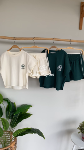 LEWIS EMMA - Active Play Set (6 Bulan-14 Tahun) Setelan Pakaian Anak Perempuan / Baju Set Atasan Bawahan