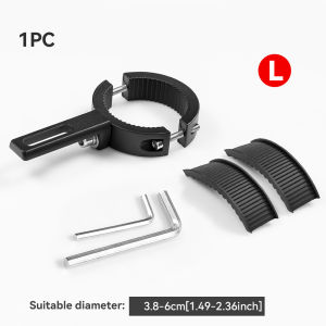 Universal Adjustable 3.8-6cm/2cm-3.8cm Tube Light Bracket For Motorcycle ATV UTV LED Work Light Spotlight Headlight Mount Clamp