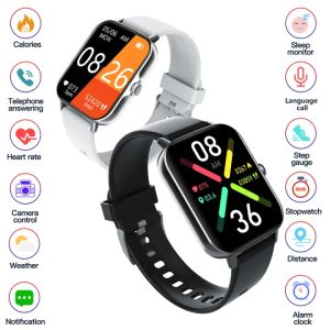 F107 blood glucose Smart watch heart rate and blood glucose monitoring IP68 waterproof swimming wear temperature sleep detection suitable for Android and IOS