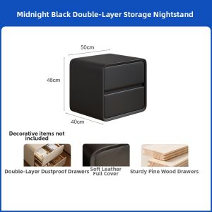 Modern Cream Style Bedside Small Storage Cabinet