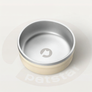 petstar | Bát Thức Ăn Cho Thú Cưng Không Trượt Inox