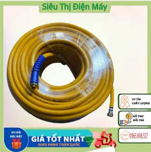 50 Mét Dây Rửa Xe Dây Phun Thuốc Sâu Chịu Áp Lực Cao - Dây Rửa Xe Đầu Kéo Chạy Dây Curoa