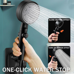 Rain Pressurized Shower Head Household Bathroom Pressurized Shower Head Set