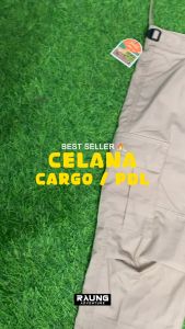 RAUNG - Celana Lapangan Panjang / Celana PDL Panjang / Celana Cargo Panjang / Celana Gunung Panjang