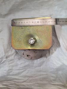 roda besi super 15 cm