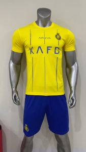 Quần Áo Bóng Đá Trẻ Em  CLB Al Nassr  logo thêu thun lạnh cao cấp CR7