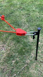 เชือกที่สามารถปรับความสูงได้ สำหรับตั้งแคมป์กลางแจ้ง เชือกเต็นท์ เชือกคว G3405