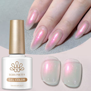 BORN PRETTY | BORN PRETTY 1 Bottle 10ml Aurora Gel Nail Polish Sparking Glitter Varnish Soak Off UV LED Painting Nail Art Manicure Salon DIY