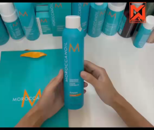 Gôm xịt giữ nếp linh hoạt Moroccanoil Finish Strong 330ML