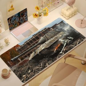 BILIBILI | Game W-World of Tanks Mouse Pad Non-slip Thickened MousePad Student Gaming Cushion Large Writing Lockedge Office