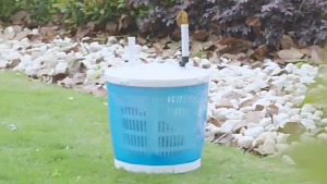 💥World Aifei Mall🔥 2-in-1 Mini Washing Machine and Spin Dryer - Holds up to 2 kg - Portable Hand Cranked Non-Electric Top Washer/Dryer for Camping Caravans