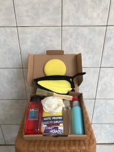 PAKET CUCI MOTOR MOBIL FULL SET BERSIHIN WAS WAX