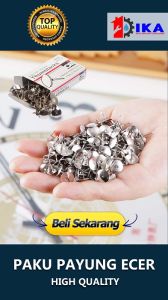 Paku Payung pinus / Paku Jamur pines Serbaguna Tajam nancep Harga per 1kotak kecil / PAKU PAYUNG / PINES / THUMB TACKS / Paku payung / paku pines / Thumb Tacks / 1 pack / Paku Payung Murah / Paku Pines / Thumb Tacks